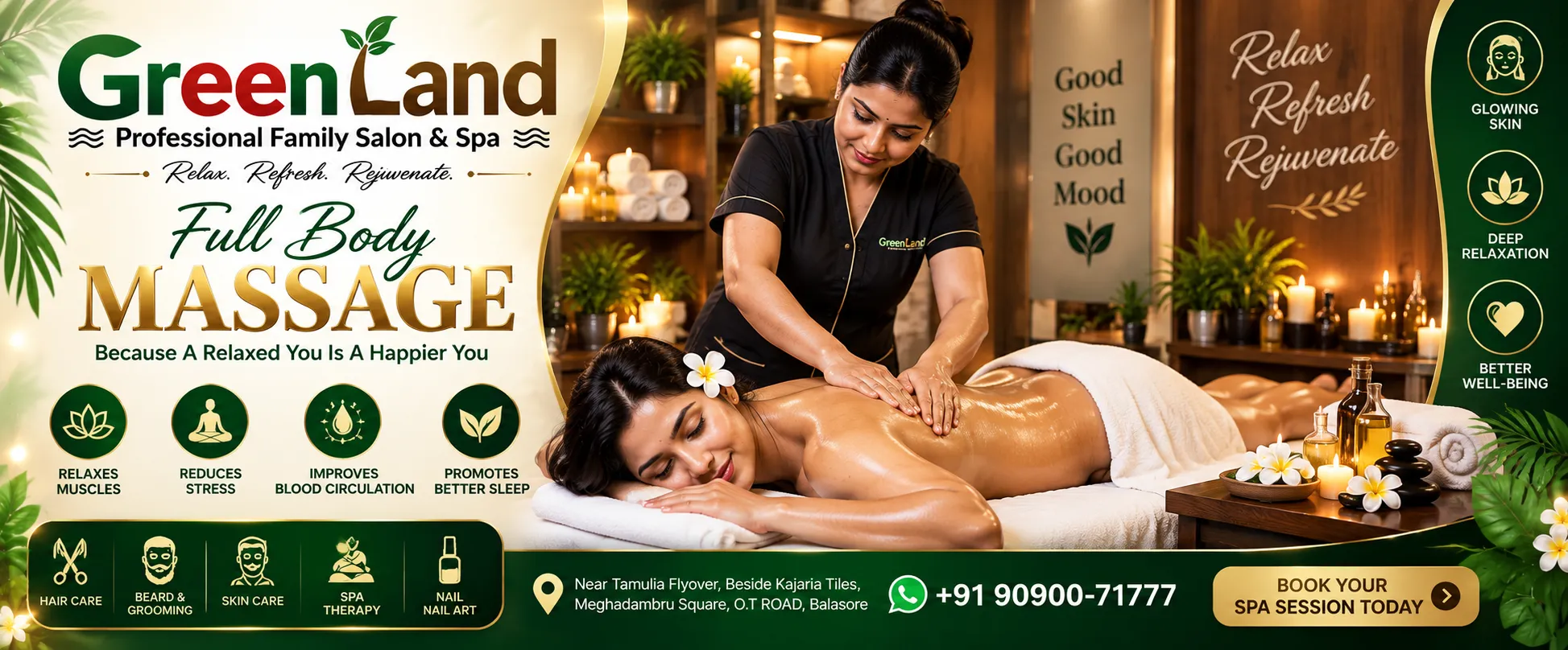 Deep tissue and body massage