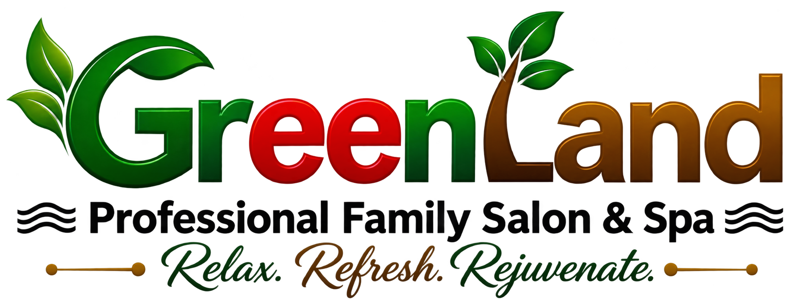 GreenLand Salon & Spa logo