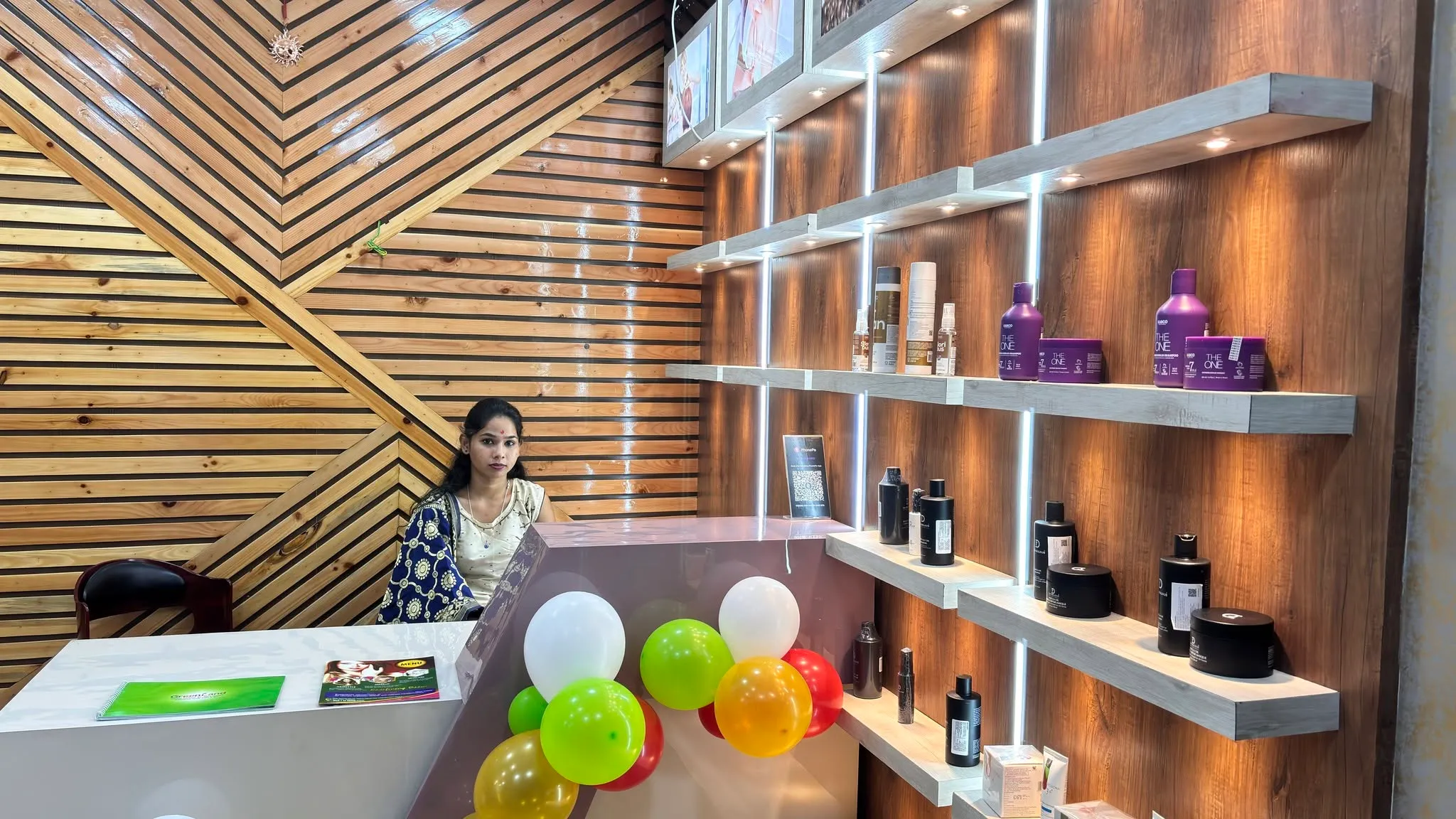 GreenLand Salon & Spa reception in Balasore